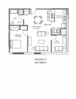 the floor plan of the second floor of a house